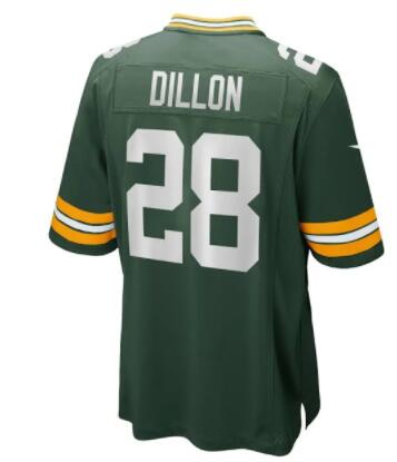 Aj.dillon Packers  Green Men Stitched Jersey