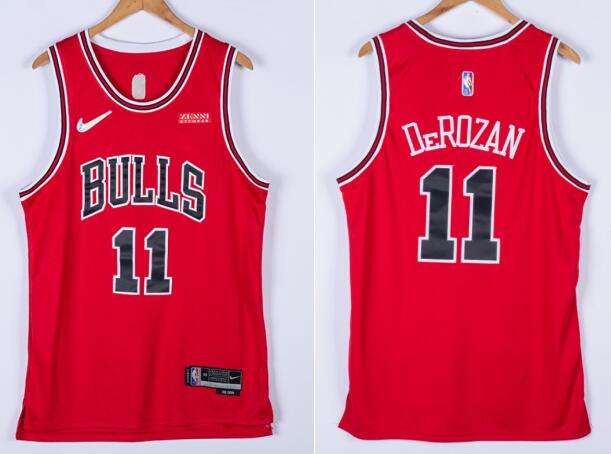Men's 11 Demar DeRozan Chicago Bulls Stitched Jersey