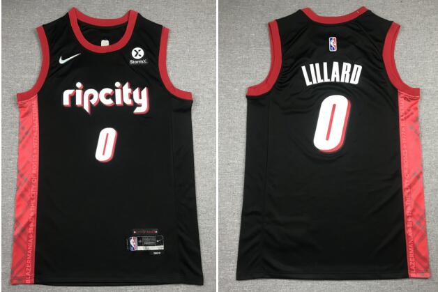 Damian Lillard Portland Trail Blazers Nike 2021/22 Diamond Stitched Jersey