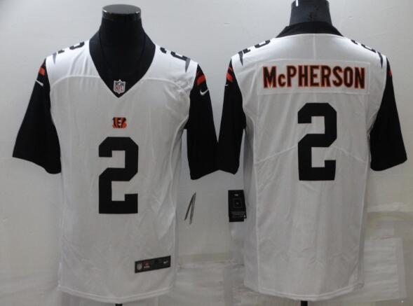 Men's Cincinnati Bengals #2 Evan McPherson 2022 Limited Stitched Jersey