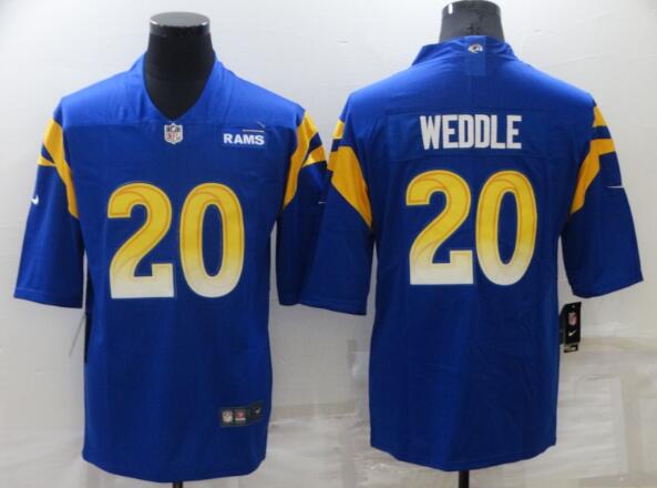 Men Los Angeles Rams Eric Weddle  Stitched  Jersey