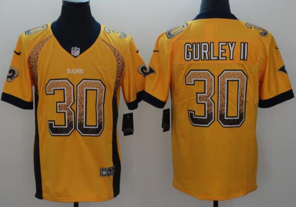 Men's Los Angeles Rams #30 Todd Gurley II Jersey High Quality