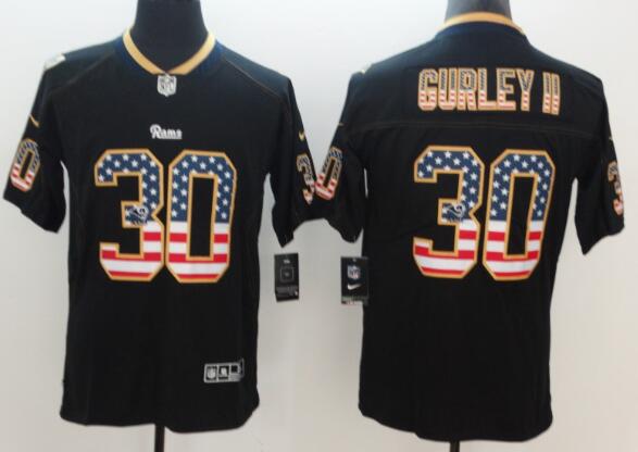 Men's Los Angeles Rams #30 Todd Gurley II Jersey High Quality