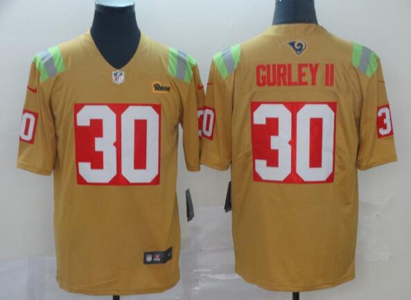 Men's Los Angeles Rams #30 Todd Gurley II Jersey High Quality