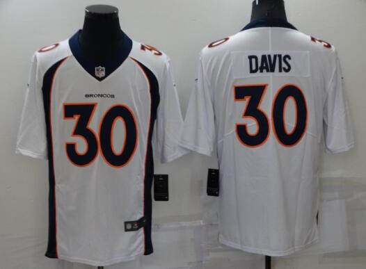 Men's Terrell Davis #30 Broncos  Stitched Jersey