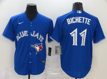 Men's Toronto Blue Jays #11 Bo Bichette  Stitched MLB Cool Base Nike Jersey