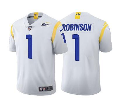 Men's Los Angeles Rams Allen Robinson II 2021  Vapor Untouchable Limited Stitched Jersey