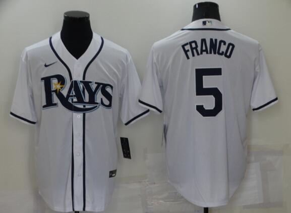 Wander Franco Tampa Bay Rays Nike Men's stitched Jersey