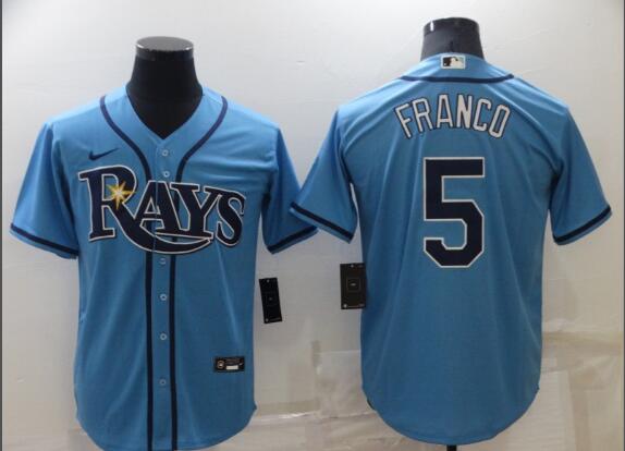 Wander Franco Tampa Bay Rays Nike Men's stitched Jersey