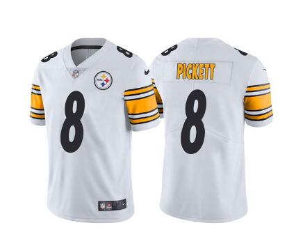 Men's Pittsburgh Steelers #8 Kenny Pickett 2022  Vapor Untouchable Limited Stitched Jersey