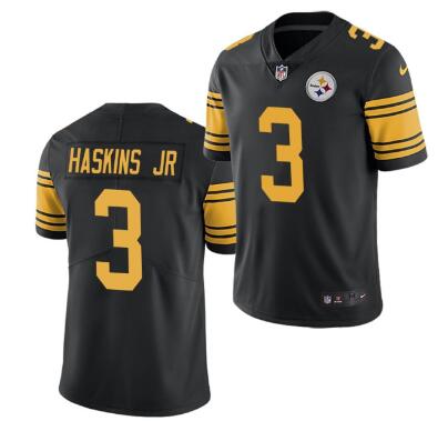 Men's Pittsburgh Steelers #3 Dwayne Haskins Jr.  Vapor Untouchable Limited Stitched Jersey
