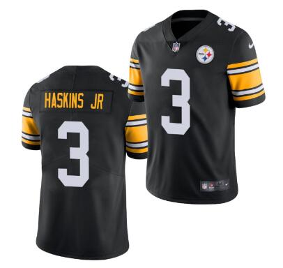 Men's Pittsburgh Steelers #3 Dwayne Haskins Jr.  Vapor Untouchable Limited Stitched Jersey