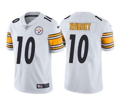 Men's Pittsburgh Steelers #10 Mitchell Trubisky  Vapor Untouchable Limited Stitched Jersey