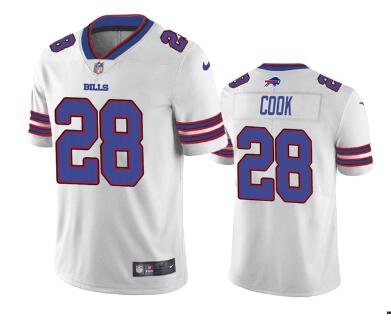 Men's Buffalo Bills #28 James Cook  Vapor Untouchable Limited Stitched Jersey