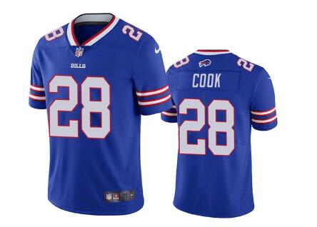 Men's Buffalo Bills #28 James Cook  Vapor Untouchable Limited Stitched Jersey