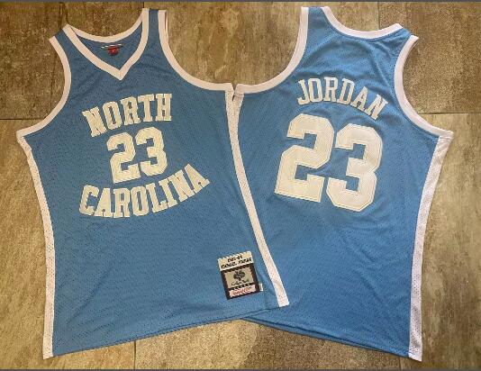 Men's Michael Jordan North Carolina Stithed Basketball  Jersey High Embroidery Quality