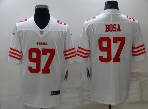 Nike 49ers 97 Nick Bosa  Men's Stitched Limited Jersey