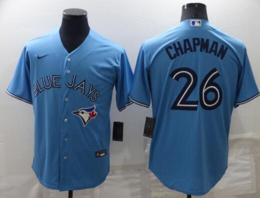 Men's Toronto Blue Jays #26 Matt Chapman Stitched MLB Cool Base Nike Jersey