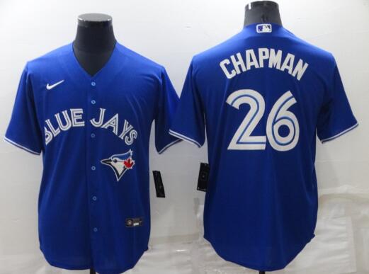 Men's Toronto Blue Jays #26 Matt Chapman Stitched MLB Cool Base Nike Jersey