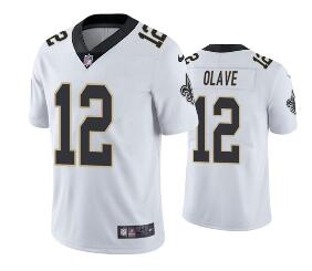 Men's New Orleans Saints #12 Chris Olave  Limited Stitched Jersey