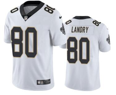 Men's New Orleans Saints #80 Jarvis Landry  Vapor Limited Stitched Jersey