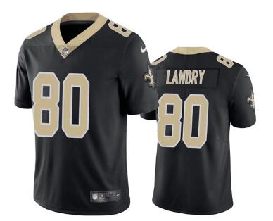 Men's New Orleans Saints #80 Jarvis Landry  Vapor Limited Stitched Jersey