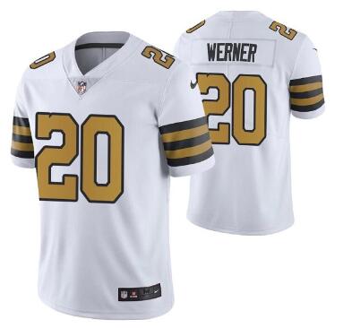 Men's New Orleans Saints #20 Pete Werner  Vapor Limited Stitched Jersey