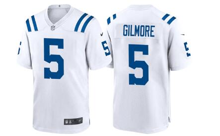 Men's Indianapolis Colts #5 Stephon Gilmore  Stitched  Jersey