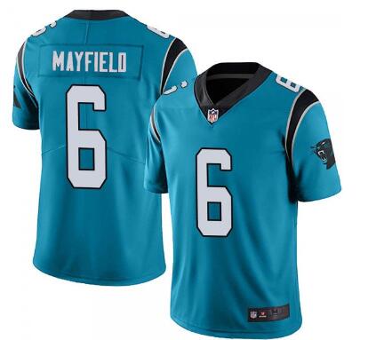 Men's Carolina Panthers #6 Baker Mayfield  Vapor Untouchable Limited Stitched Jersey