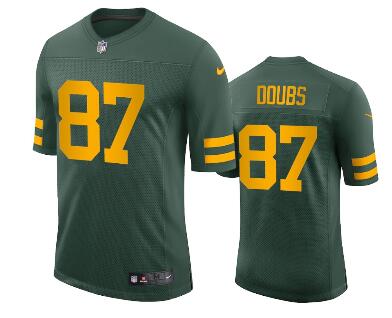 Men's Green Bay Packers #87 Romeo Doubs  stitched Vapor Limited Jersey-XL 