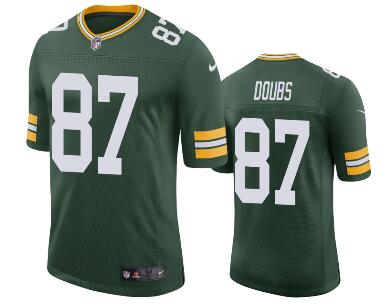Men's Green Bay Packers #87 Romeo Doubs  stitched Vapor Limited Jersey-XL 