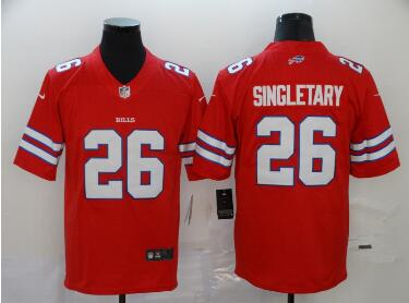 Men's Buffalo Bills #26 Devin Singletary  Vapor Untouchable Limited Stitched NFL Jersey