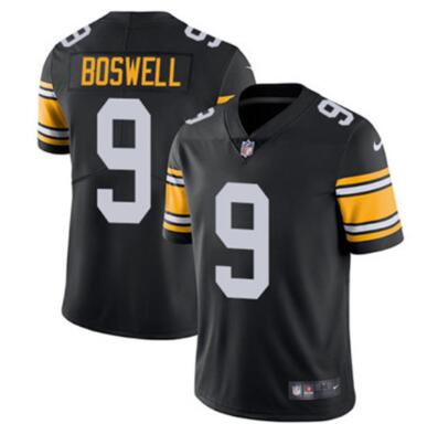 Men's Pittsburgh Steelers #9 Chris Boswell   Stitched Jersey