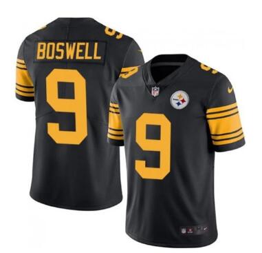 Men's Pittsburgh Steelers #9 Chris Boswell   Stitched Jersey