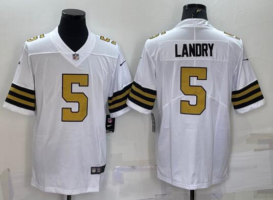 Men's New Orleans Saints #5 Jarvis Landry  2022 Vapor Untouchable Stitched NFL Nike Limited Jersey