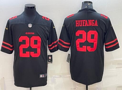 Men San Francisco 49ers #29 Talanoa Hufanga stitched Vapor Limited Jersey