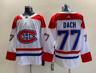 Men's Montreal Canadiens #77 Kirby Dach  Stitched Jersey