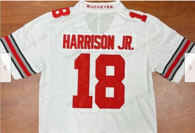 men's Ohio State Buckeyes Marvin Harrison Jr. Nike  College Football jersey
