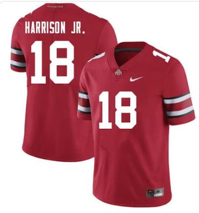 men's Ohio State Buckeyes Marvin Harrison Jr. Nike  College Football jersey