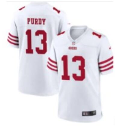 Men's San Francisco 49ers #13 Brock Purdy  Stitched Jersey