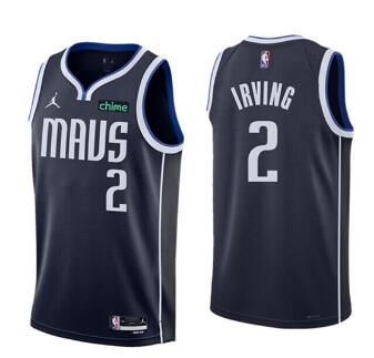 Men's Dallas Mavericks #2 Kyrie Irving  Stitched Basketball Jersey-54)