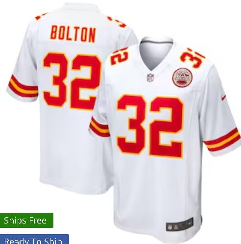 Men's Nike Nick Bolton Red Kansas City Chiefs stitched Jersey