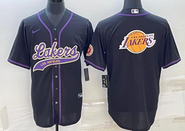 Men's Lakers Baseball style jerseys