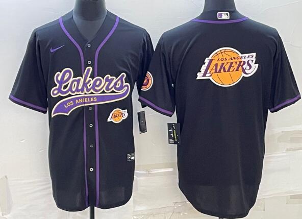 Men's Lakers Baseball style jerseys