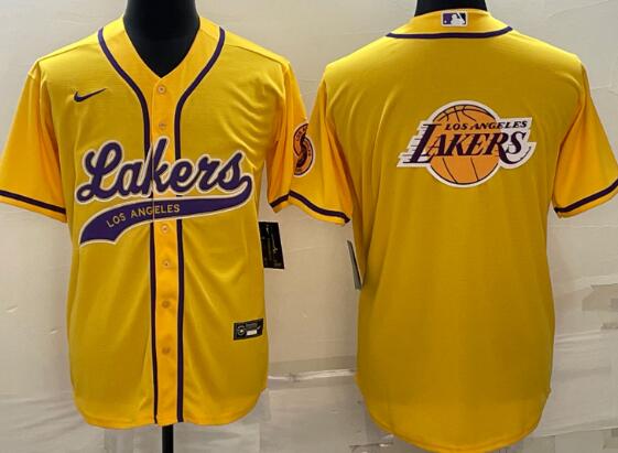 Men's Lakers Baseball style jerseys