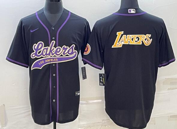 Men's Lakers Baseball style jerseys