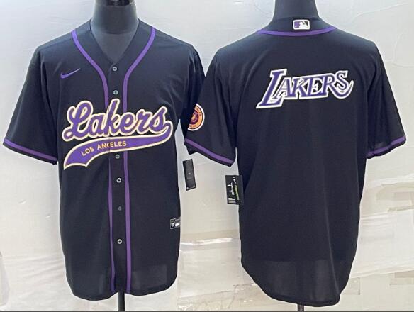 Men's Lakers Baseball style jerseys