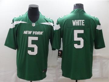 Men's New York Jets #5 Mike White  Vapor Untouchable Limited Stitched Jersey