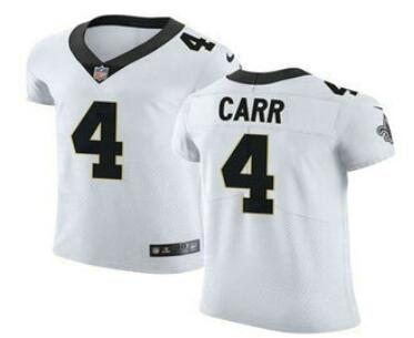 Men's New Orleans Saints #4 Derek Carr  Vapor Limited Stitched Jersey
