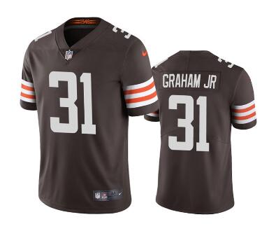 Men's Cleveland Browns #31 Thomas Graham Jr.  Vapor Untouchable Limited Stitched Jersey